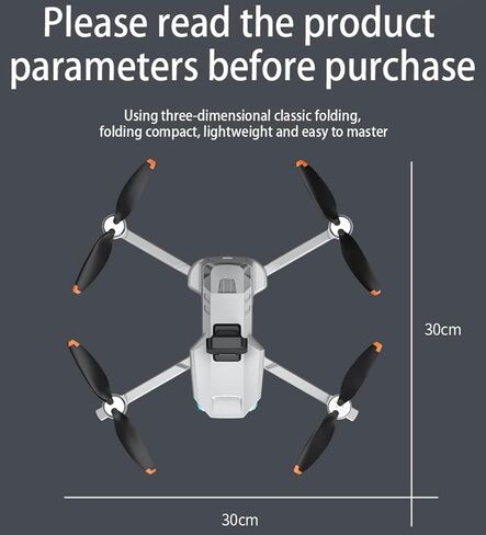 AE3 ProMax 4K Camera Drone for Adults,3 Batteries,Gray | 3-Axis Gimbal,5.5" Large Screen Controller, Foldable GPS Drone,90-Min Flight Time,Radar Obstacle Avoidance in Kuwait