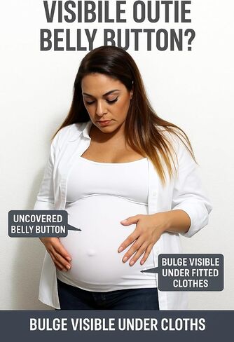 Brooke's Belly Button Covers – 10 Count | Pregnancy Essentials for Under Maternity Wear in Kuwait