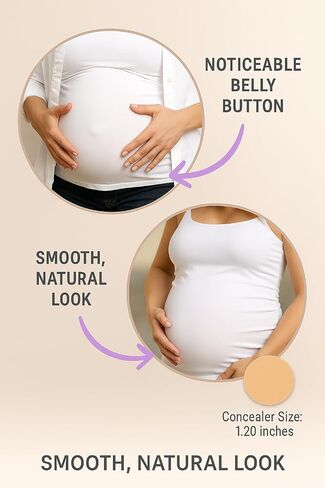 Brooke's Belly Button Covers – 10 Count | Pregnancy Essentials for Under Maternity Wear in Kuwait