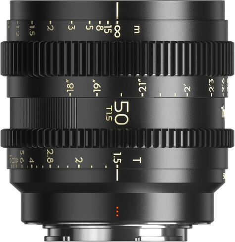 Thypoch Simera-C 28mm T1.5 Large Aperture Cine Lens, Full Frame M Mount Lens for Leica Cameras Full Frame/APS-C Manual Focus M Mount Cameras Lens in Saudi Arabia