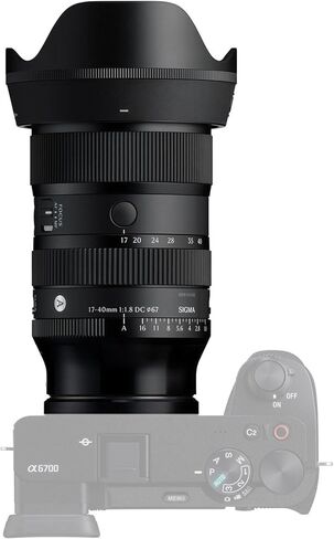 Sigma 17-40mm f/1.8 DC Art Lens Sony E (214965) Bundle. The Ideal Lens for Professional Portraits, Weddings Indoor/Outdoor Adventure, Wildlife, Travel, Sarfari, Photography use + Accessories in Kuwait