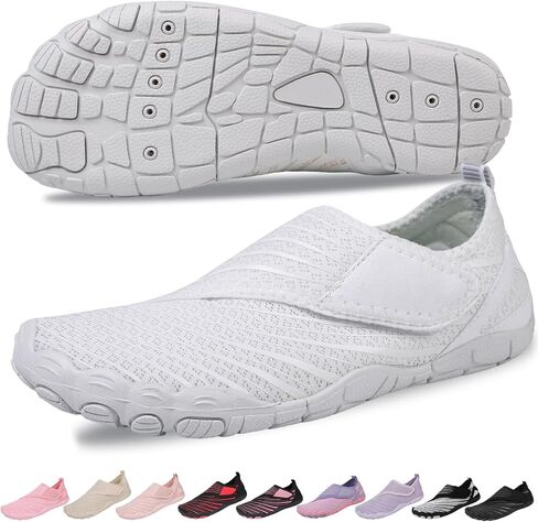 Voyabarefoot Shoes for Women Men 2026 Upgrade Wide Toe Box Barefoot Hiking Sandals,Non-Slip Adjustable Water Shoes for Beach Walking Travel, Comfortable Slip On Walking Shoes in Kuwait