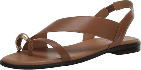 Sanctuary Women's Suave Toe Ring Flat Sandal-Open Toe Slip-On, Comfortable Cushioned Footbed, Stylish Casual Summer Footwear in Kuwait