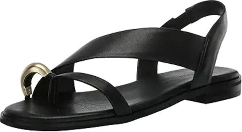 Sanctuary Women's Suave Toe Ring Flat Sandal-Open Toe Slip-On, Comfortable Cushioned Footbed, Stylish Casual Summer Footwear in Kuwait