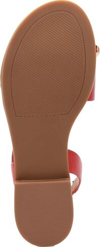 Sanctuary Women's Suave Toe Ring Flat Sandal-Open Toe Slip-On, Comfortable Cushioned Footbed, Stylish Casual Summer Footwear in Kuwait