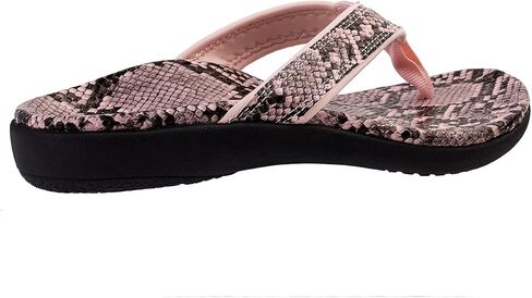 Spenco Women's Yumi Nuevo Snake, Pink, 8 in Kuwait