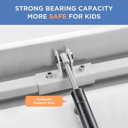 Commercial Baby Changing Station Wall Mounted, Horizontal Fold-Down Baby Changing Table, Heavy Duty 200lb Capacity, Space Saving Diaper Changing Station for Restroom & Public Facilities in Kuwait