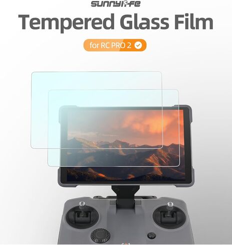 2 Pcs Screen Protector Accessories for RC PRO 2 Compatible with DJI Mavic 4 Pro Tempered Glass HD Scratch Resistant in Kuwait