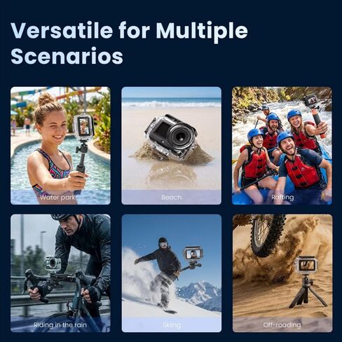 Waterproof Case for DJI Osmo Action 6,Waterproof Shell Diving Shell Accessories Deep Dive for DJI Osmo Action 6 in Kuwait