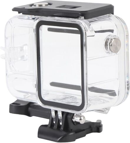 Naroote Camera Underwater Dive Case, Protective Diving Housing Cover with 45m Depth & High Transmittance, PC & 316 Stainless Steel, Ideal for Underwater Photography in Kuwait