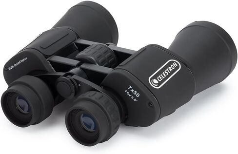 Celestron 71198 Cometron 7x50 Binoculars (Black) & 93524 Binocular Tripod Adapter (Black) in Kuwait