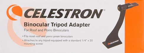 Celestron 71198 Cometron 7x50 Binoculars (Black) & 93524 Binocular Tripod Adapter (Black) in Kuwait