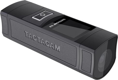 TACTACAM 6.0 Action Camera, 4k 60 FPS, 8X Zoom, Waterproof, Integrated Image Stabilization, One Touch Operation (6.0) Replacement Battery + Mount Options (Clamp Mount) in Kuwait
