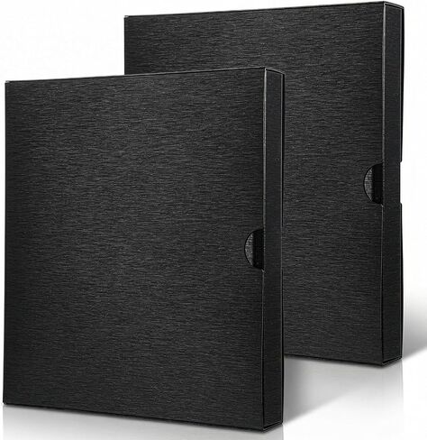 2 Pack Acid Free Archival Films Bag, Album Film Protector Storage Box, 3 Ring Negative Binder Preservers Portfolio Folder for Artwork Folder for 120 Film and 135 35 mm Negative in Kuwait