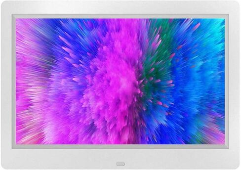 7 Inch 10.1 Inch Rechargeable Lithium Battery Multi-Function Digital Photo Frame Digital Photo Frame Advertising Player Battery Life 3H (White 7Inch) (White 7Inch) in Kuwait