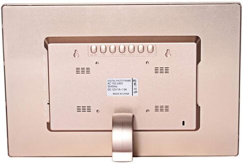 Digital Photo Frame 15.4 Inch 1280x800 High Resolution 16:9 FHD IPS Screen Digital Picture Frames Digital Picture Frame Support HDMi Input 1080P HD Video Playback (Black 15 Inch) (Gold 15 Inch) in Kuwait