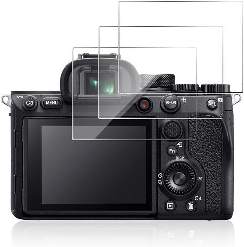 3 Pack Screen Protector for Sony A7R VI, Tempered Glass for Sony A7R6, 9H Hardness, Anti-Scratch, Bubble Free, HD Clarity in Kuwait