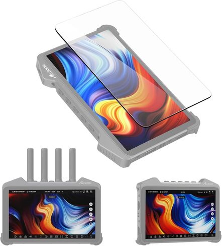 Accsoon Screen Protector CineView M7& M7 Pro 7inch 4K HDMI Camera Filed Monitor Tempered Film Glass Screen Protector, Full Coverage Easy Install Dust & Bubble-Free, 1PC in Kuwait