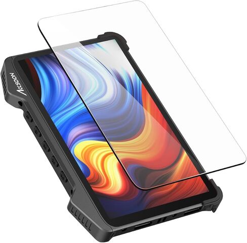 Accsoon Screen Protector CineView M7& M7 Pro 7inch 4K HDMI Camera Filed Monitor Tempered Film Glass Screen Protector, Full Coverage Easy Install Dust & Bubble-Free, 1PC in Kuwait