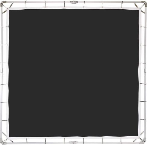 Glow 8x8' Butterfly Light Modifier Scrim Kit w/Lightweight Collapsible Aluminum Frame, Three Diffuser Screen Fabric and Carry Case, Perfect for Still/Video Portrait in Kuwait