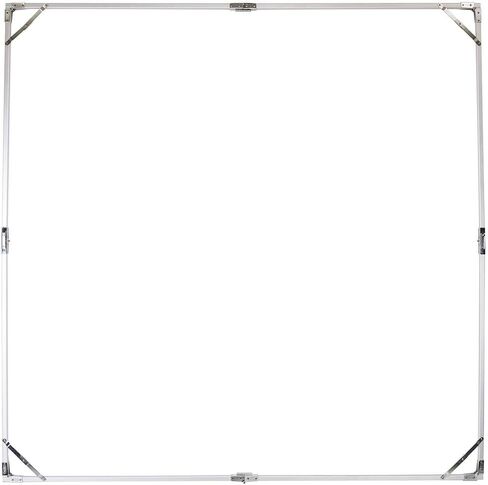 Glow 8x8' Butterfly Light Modifier Scrim Kit w/Lightweight Collapsible Aluminum Frame, Three Diffuser Screen Fabric and Carry Case, Perfect for Still/Video Portrait in Kuwait