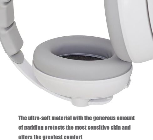 PandaEar Baby Ear Protection, Noise Cancelling Headphones for Babies with Adjustable Headband Noise Reduction Earmuffs for Infant and Toddlers 0-36 Months(Gray) in Kuwait