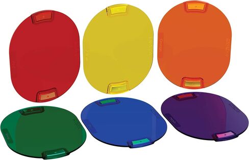 MagMod Pro Correction Lighting Gels, Temperature Gels, CTO CTB Plusgreen ND | 6 Magnetic Color Temperature Gels, CTO CTB Plusgreen ND, Rigid Polycarbonate with Embedded Magnets, Fast Magnetic Attachment in Kuwait