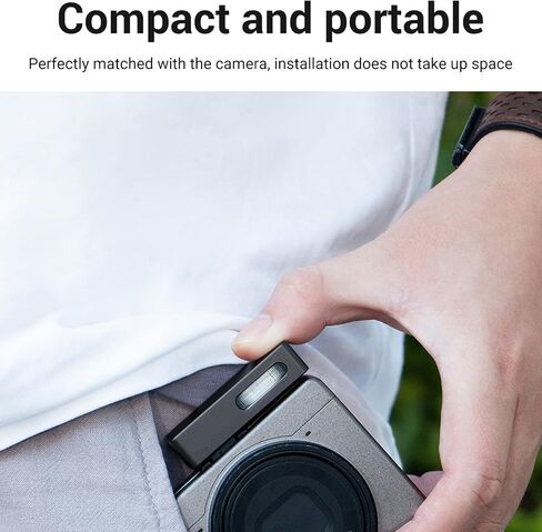 Fabater Camera Flash Fit for GR4 GR3 GR3X Cameras, Camera Flash Light 2 Adjustable Modes Type C Rechargeable Mini Hot Shoe Mount, Adjustable Light Settings, Flash in Kuwait