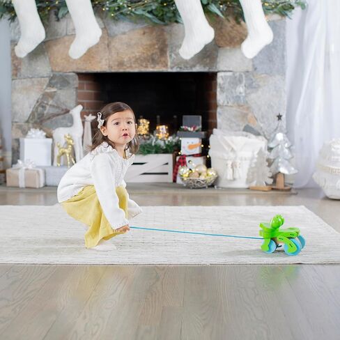 Melissa & Doug First Play Frolicking Frog Wooden Pull Toy in Kuwait