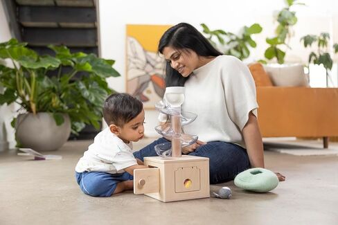 Lovevery | The Babbler Play Kit, Birthday Play Kit, Montessori Toddler Toy, 8 Play Products, 1 Board Book, and Play Guide (Best Birthday Gift for 1 Year Old), Medium in Kuwait