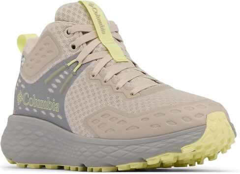 Columbia Women's Konos TRS Outdry Mid Waterproof Shoe, Cloud Grey/Citron Haze, 9 in Kuwait