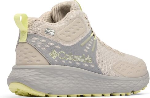 Columbia Women's Konos TRS Outdry Mid Waterproof Shoe, Cloud Grey/Citron Haze, 9 in Kuwait