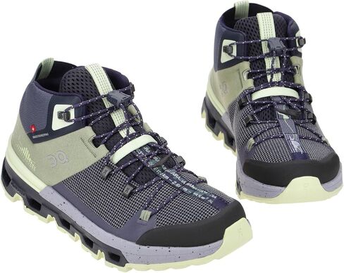 On Women's Cloudtrax Hiking Boots (Reseda - Lavender, numeric_7_point_5) in Kuwait