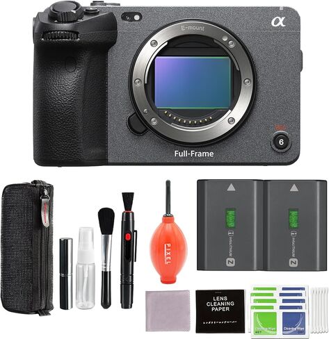 Sony FX3A Full-Frame Cinema Camera Bundle with Extra Battery + More Additional Accessories in Kuwait