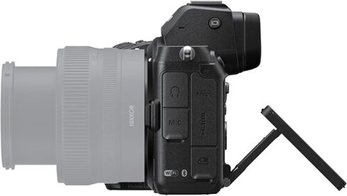 Nikon Z5 Mirrorless Digital Camera 24.3MP,Z 24-120mm f/4 S Lens + 128GB Extreme Memory, Wireless Microphones, LED Light, Filters, Case, Tripod, and More (Content Creator Bundle) (Renewed) in Kuwait