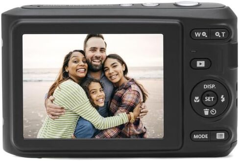 Kodak PIXPRO FZ45 Friendly Zoom Digital Camera (White) Bundle | 32GB SD Card, AA Batteries, (3 items) in Kuwait