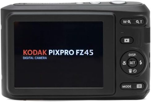 Kodak PIXPRO FZ45 Friendly Zoom Digital Camera (White) Bundle | 32GB SD Card, AA Batteries, (3 items) in Kuwait