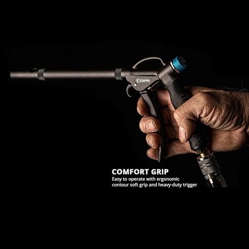 Capri Tools - CP21350 Windstorm EX High Performance Air Blow Gun with Adjustable Air Flow and Extended Nozzle in Kuwait
