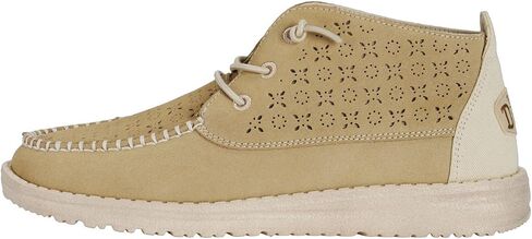 HEYDUDE Women's Wendy Mid Suede Boho | Women's Shoes | Women's Slip On Loafers | Comfortable & Light-Weight in Kuwait