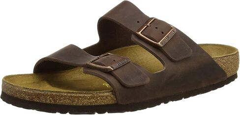 Birkenstock Arizona Leather Sandal - Women's Habana Oiled Leather, 37.0 in Kuwait
