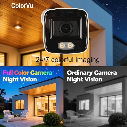 DS-2CD2087G2-LU 4K 8MP PoE Bullet IP Camera 2.8mm Lens Mic Ⲏіkconnect | 8MP Acusense 24/7 CoIor-Vu Full Color 120 dB True WDR IP67 H.265+ Human and Vehicle Detection in Kuwait