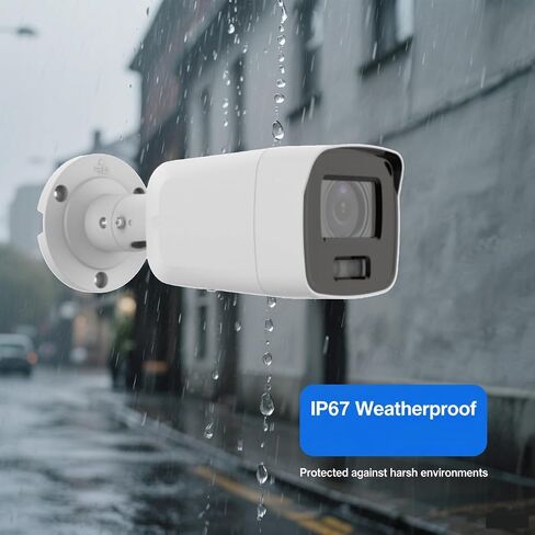 DS-2CD2087G2-LU 4K 8MP PoE Bullet IP Camera 2.8mm Lens Mic Ⲏіkconnect | 8MP Acusense 24/7 CoIor-Vu Full Color 120 dB True WDR IP67 H.265+ Human and Vehicle Detection in Kuwait