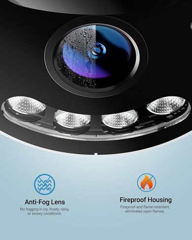 Solar Cellular Security Camera 24/7 Recording, No WiFi 4G LTE Camera Wireless Outdoor for Jobsite/Barn/Remote Areas, AI Detection, Human Tracking, 4MP Color Night Vision, Built-in Sim & 64GB TF Card in Kuwait