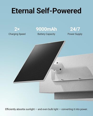 Solar Cellular Security Camera 24/7 Recording, No WiFi 4G LTE Camera Wireless Outdoor for Jobsite/Barn/Remote Areas, AI Detection, Human Tracking, 4MP Color Night Vision, Built-in Sim & 64GB TF Card in Kuwait