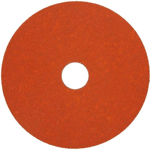 Norton SG Blaze F980 Abrasive Disc, Fiber Backing, Ceramic Aluminum Oxide, 7/8" Arbor, 4-1/2" Diameter, Grit 50 (Box of 25) in Kuwait