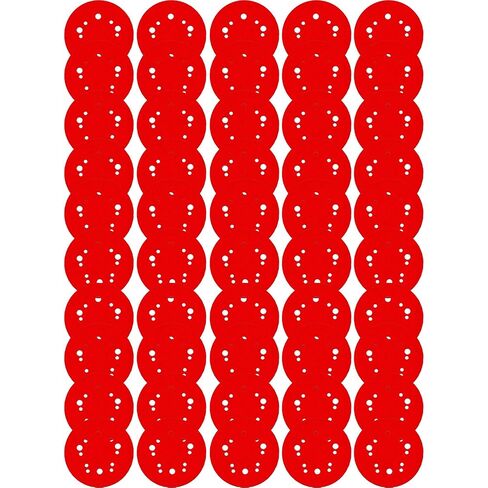 5 in. 120Grit Random Orbital Sanding Disc with Hook and Lock Backing 50Pack in Kuwait