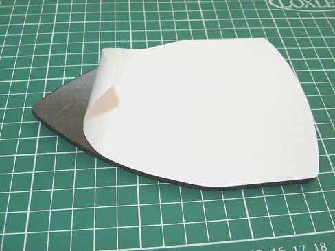 3 Pack - Crafty Products Replacement Hook & Loop Sander Pad - Hook Pad: Adhesive Backing and Heat-Resistant - Renew & Rejuvenate Old Mouse Sander, Palm Sander and Detail Sander - with 3mm Foam Backing in Kuwait