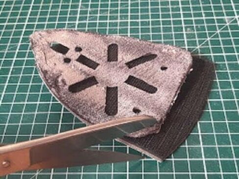 3 Pack - Crafty Products Replacement Hook & Loop Sander Pad - Hook Pad: Adhesive Backing and Heat-Resistant - Renew & Rejuvenate Old Mouse Sander, Palm Sander and Detail Sander - with 3mm Foam Backing in Kuwait