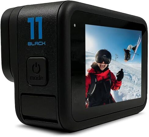 GoPro HERO11 Black - Waterproof Action Camera with 5.3K60 Ultra HD Video, 27MP Photos, 1/1.9" Image Sensor, Live Streaming, Webcam, Stabilization in Kuwait