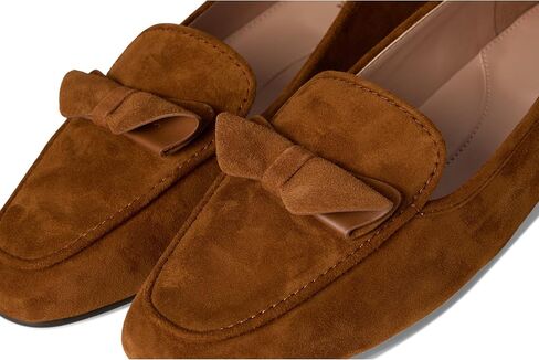 Cole Haan Women's Payson Soft Bow Loafers, Tobacco Suede, 8-B US in Kuwait